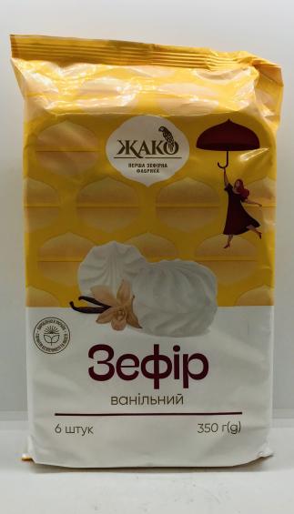 Jaco Zefir Vanilla 350g.