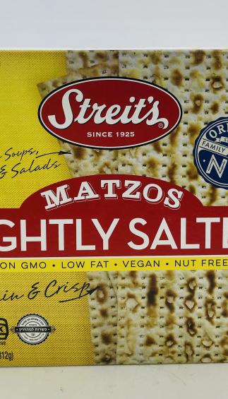 Streit's Matzos Lightly Salted 312g.