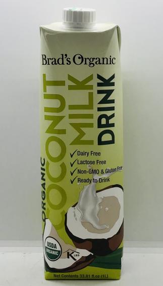 Brands Organic Coconut Milk 1L.