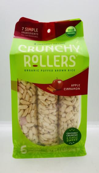 Crunchy Rollers Apple-Cinnamon 75g.