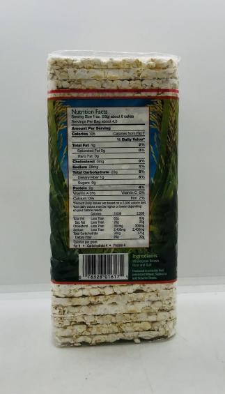 Landau Rice Cakes Lightly Salted 130g.