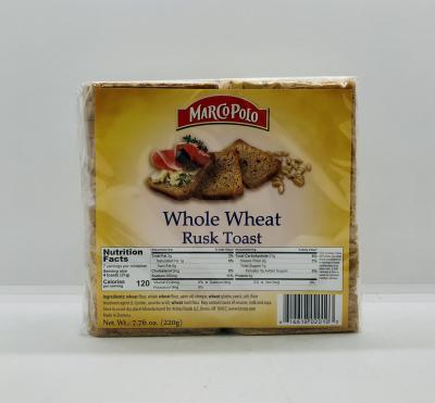 Marco Polo Whole Wheat Rusk Toast 220g.