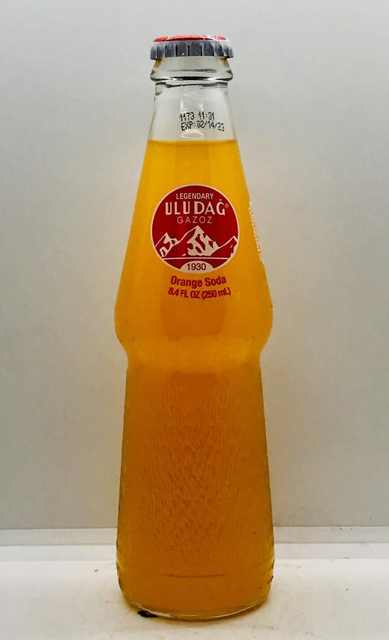 Uludag Gazoz Orange Soda 250ml.