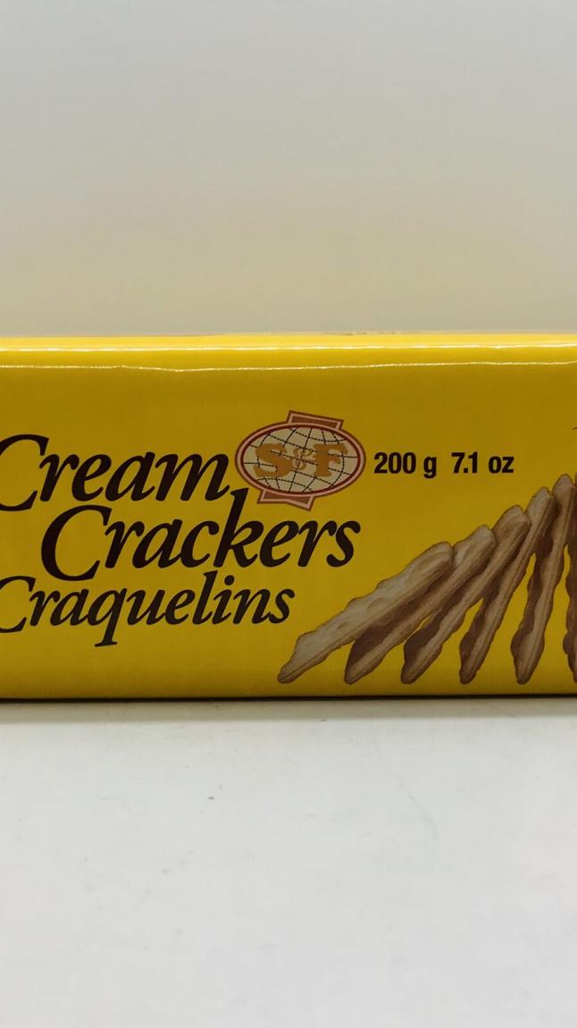 S&F Cream Crackers 200g.