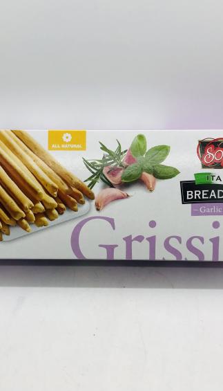 Sophia Breadsticks Garlic & Herbs 125g.