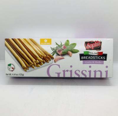 Sophia Breadsticks Garlic & Herbs 125g.