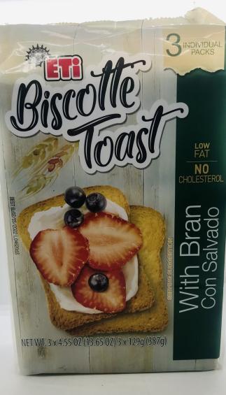 Eti Biscotte Toast 387g.