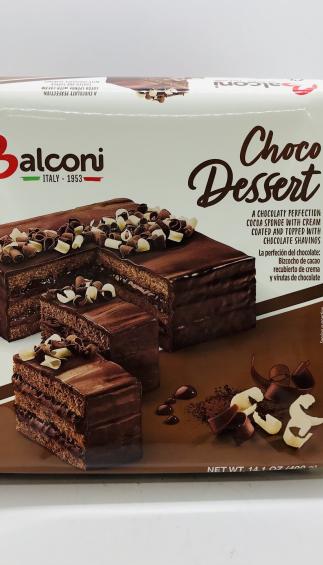 Balconi Choco Desert 400g.