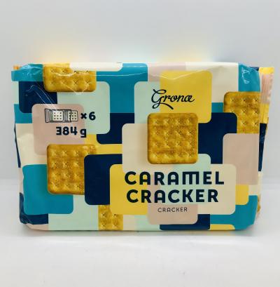 Grona Caramel Cracker 384g.