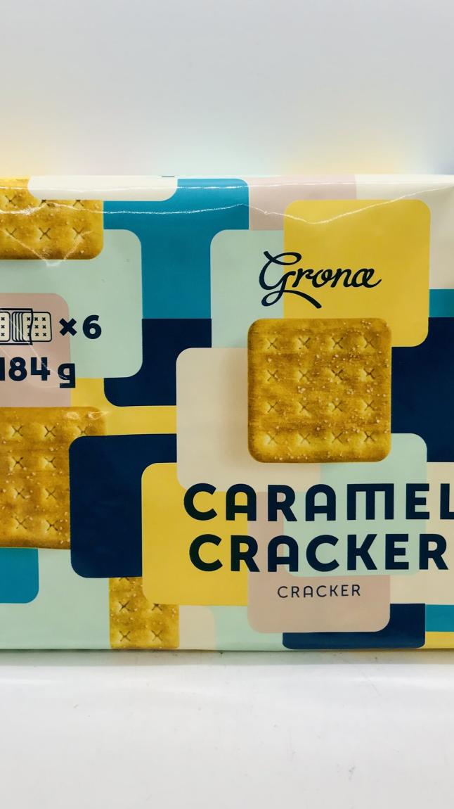 Grona Caramel Cracker 384g.