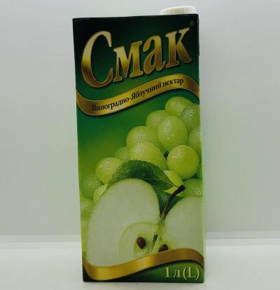 Smak Grape Apple Nectar 1L.