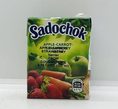 Sadochok Apple-Carrot Strawberry 200ml.