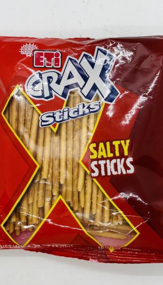 Eti Crax Sticks Salty 120g.