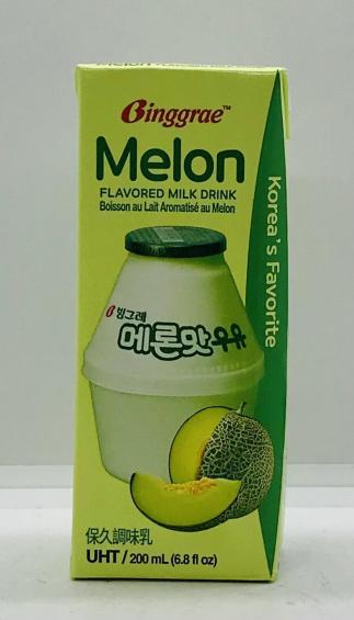 Binggrae Melon Flavored Milk Drink 200ml.