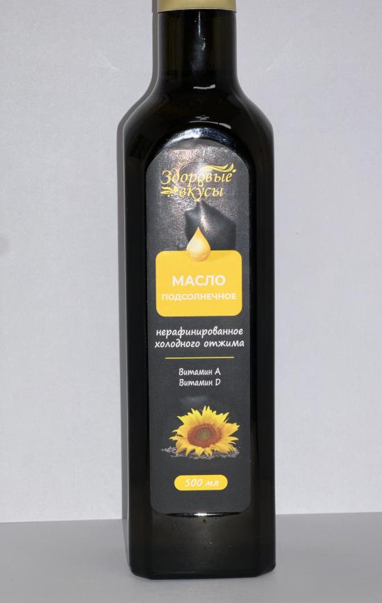 Unrefined sunflower oil 500ml