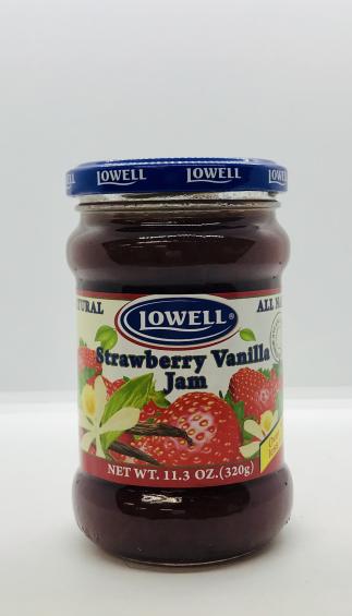 Lowell Strawberry Vanilla Jam 320g