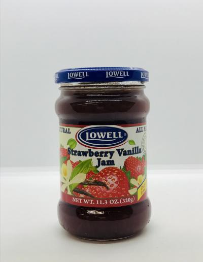 Lowell Strawberry Vanilla Jam 320g