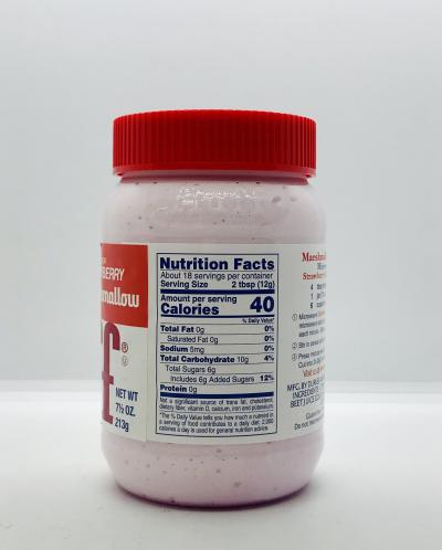 Fluff Marshmallow Strawberry 213g