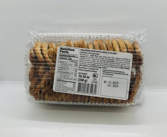 Palmiers Biscuits 300g.