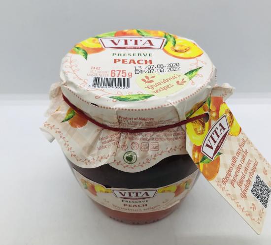 Vita  Peach Preserve 680g