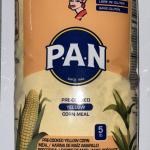 PAN PRE-COOKED YELLOW CORN MEAL 5LB 2.26KG