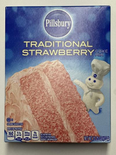 Pillsbury Strawberry Cake Mix