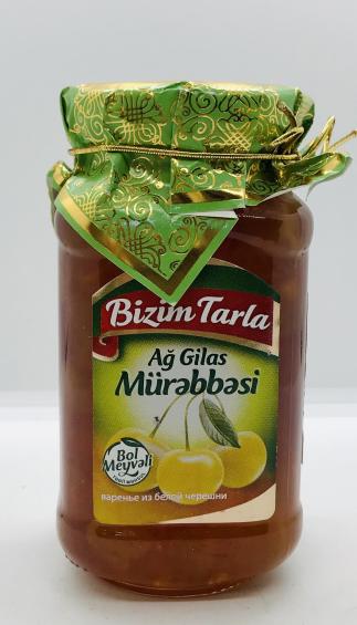 Bizim Tarla White Cherry Jam 400g