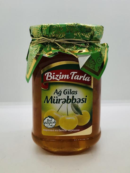 Bizim  Tarla White Cherry Jam 830g