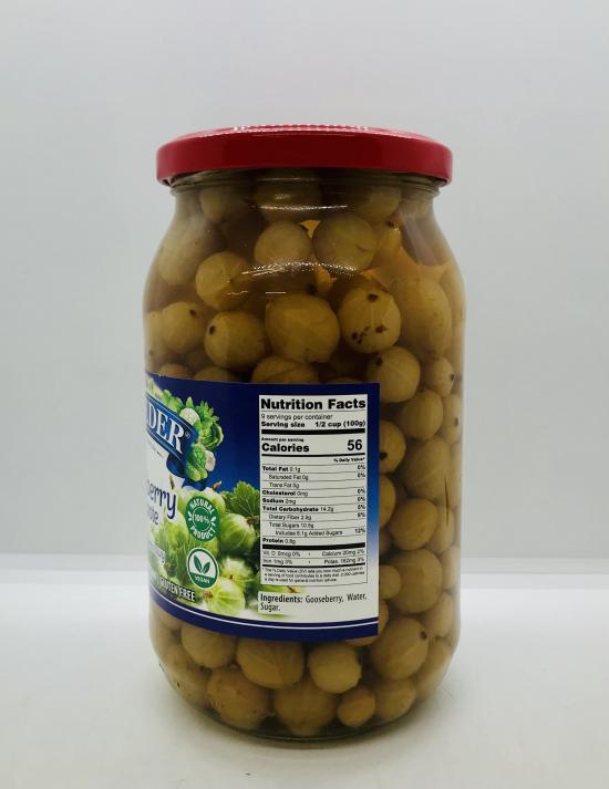 Belveder Gooseberry Compote 900g