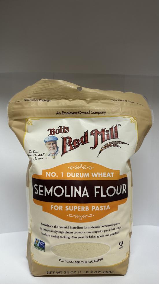 BOB'S RED MILL SEMOLINA FLOUR 680G