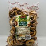 Franzeluta Crisp Bread Rings & Mint Taste 500g.