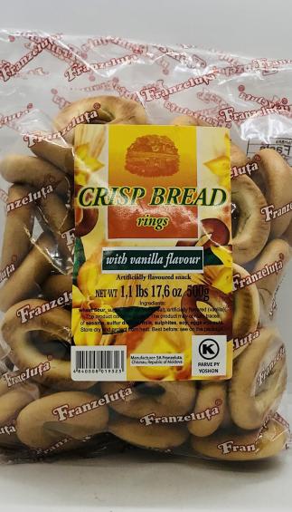 Franzeluta Crisp Bread & Vanila Flavour 500g.