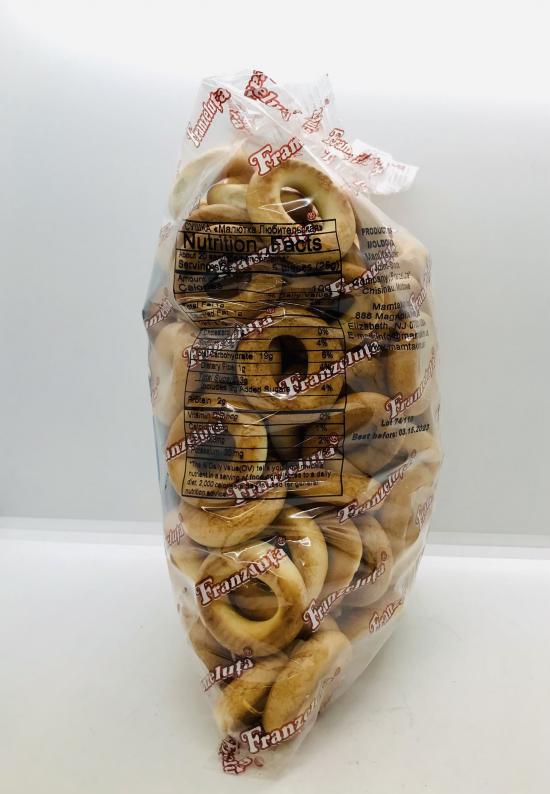 Franzeluta Crisp Bread Rings Mini Lubitelskaya 500g.