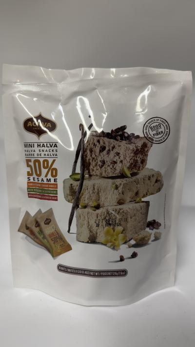 Achva Mini Halva 50% sesame 216g