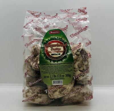 Franzeluta Gingerbread Cookies With Mint Flavor 500g.