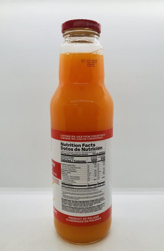 Pocas Splash  Carrot Mango Juice Drink 750ml