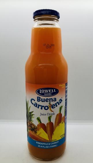 Lowell Pineapple & Carrot Juice Drink 750ml