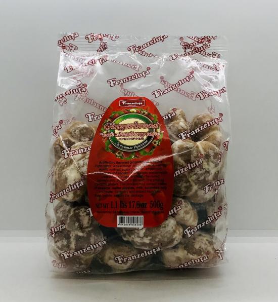 Franzeluta Gingerbread With Strawberry Taste 500g.