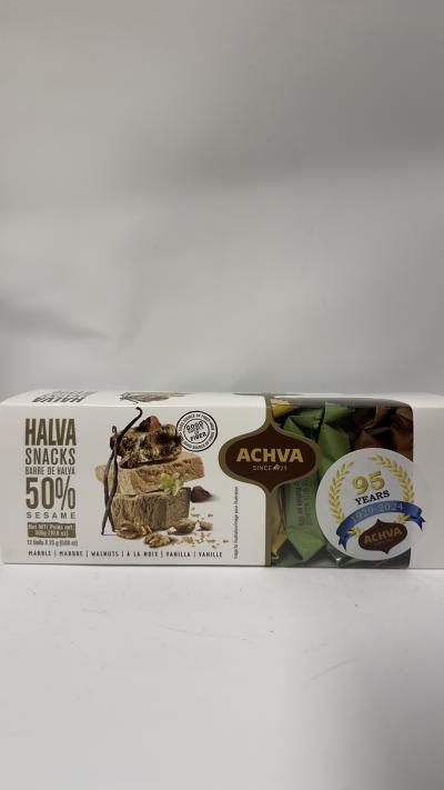 ACHVA Halva snacks 50%