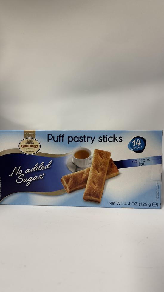 ASOLO DOLCE NO added sugar Puff pastry sticks