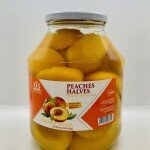 Belevini Peaches Halves Peeled in Light Syrup 1650g