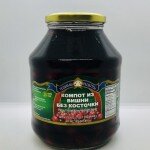 Teshini Retsepti Pitted Sour Cherry in Light Syrup 1680g