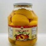 Rayskiy Sad Compote Peeled Peach 1680g