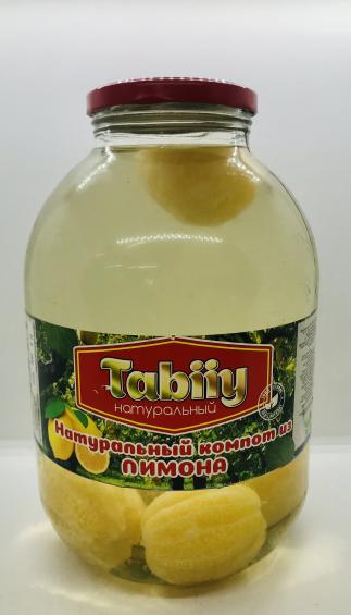 Tabiiy Natural Lemon Compote 3L