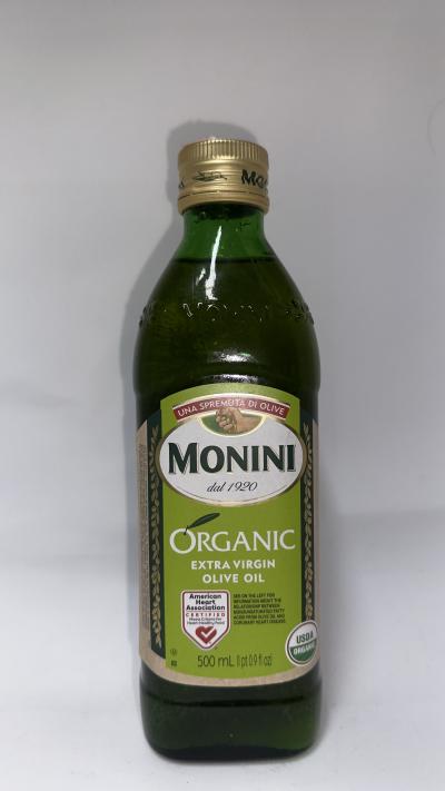 Monini Organic Extra Olive Oil 500ml