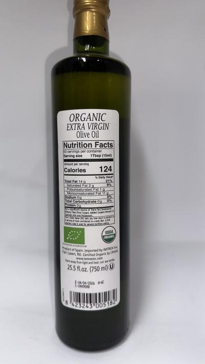 ROSOLINI Organic Extra Virgin Olive Oil