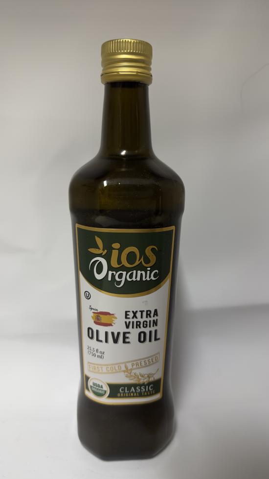 IOS  Organic Extra Virgin Olive Oil 750ML