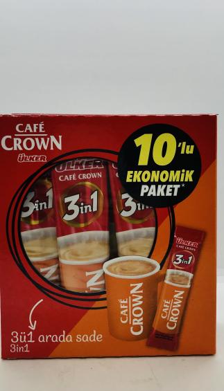 Cafe Crown Instant Coffee Mixture With Sugar & Coffee Whitener 180g