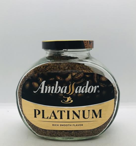 Ambassador Platinum Rich Smooth Flavor Coffee 190g