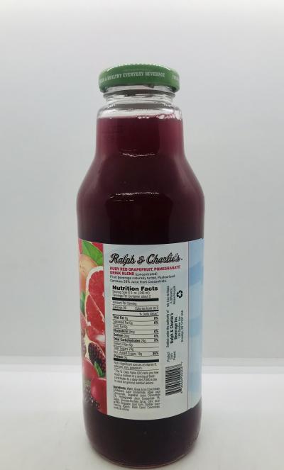 Ralph & Charlie's Ruby Red Grapefruit  Pomegranate 532ml